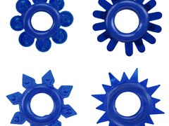 Set inele penis Rosy Get Lock Albastru