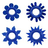 Set inele penis Rosy Get Lock Albastru